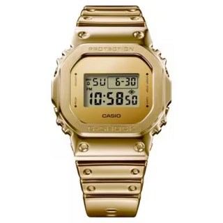 CASIO 卡西歐 G-SHOCK 金屬色經典電子手錶 GM-5600YMG-9