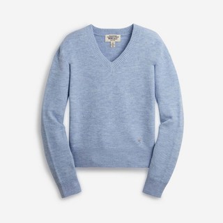 WHO.A.U V領混色毛衣