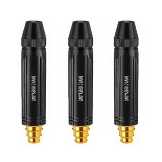 小麥購物 高壓洗車水槍/4檔調節/寶塔型接頭 3個, Y779, 16cm