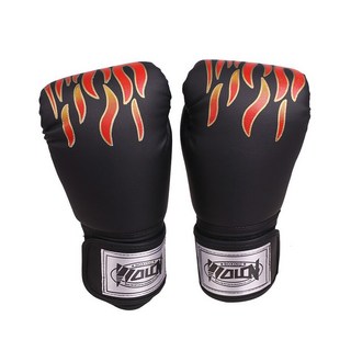 火焰拳擊手套, 1個, 黑色