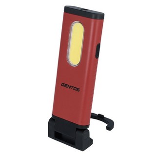 GENTOS 小型工作照明燈 USB充電 550流明 IP64 GZ-122, 1個