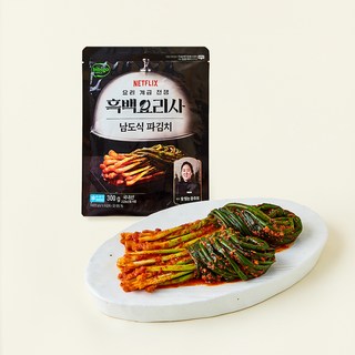 비비고 흑백요리사 술 빚는 윤주모 셰프 남도식 파김치, 300g, 1개