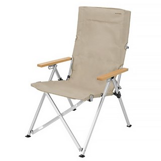 愛度森 Long Viking 露營休閒椅, 米色, 1個