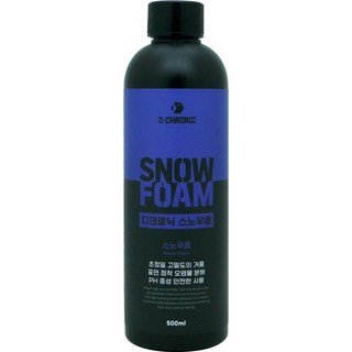 D-CHRONIC 雪花泡沫洗車精, 500ml, 1個