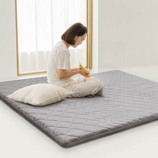 lux nine CLT8 乳膠床墊上墊 冷熱, 灰色, 8cm