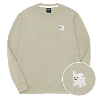 okstar 男女通用馬耳他刺繡特殊棉質運動衫