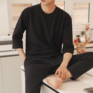 MAN TIME 男士 OST 基本款 彈性 寬鬆版 七分袖 T恤