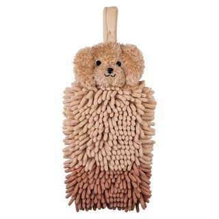 日本 oka 可愛動物擦手巾, 泰迪貴賓, 1條