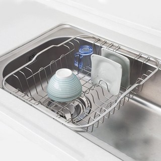 Stafix 水槽碗盤瀝水架, 銀色, 1個