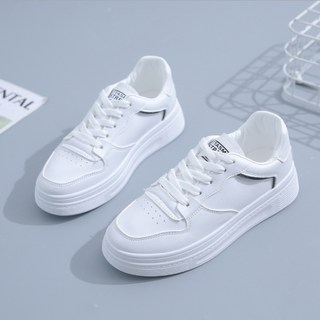 WinWin Company 完美穿搭簡約日常白色運動休閒鞋 4.5cm YT_RC916