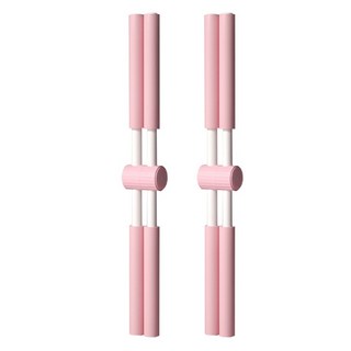 Tiger Pavilion 十字伸展瑜伽形體棍 練背駝背矯正神器, 2個, 粉色