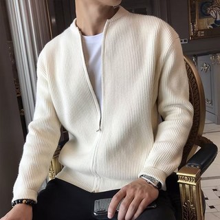 Seonbit 男款 Deriz 拉鍊針織外套