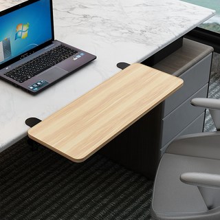 書桌扶手延伸桌 鍵盤架, 1個, 木質