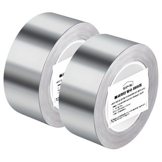 Dailyshare 多用途鋁箔膠帶, 2捲, 銀色