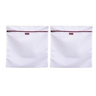 felt Ichiban 有感良品 角型洗衣袋 極細款 60 x 60cm, 白色, 2個