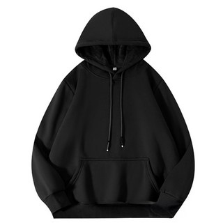 LUNA GIRL 女性專用 Sevient 基本款大尺碼刷毛連帽T恤 L25WT092325