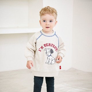 mollimelli 兒童款 Disney 101忠狗與瑪麗貓 Joyful 大學T