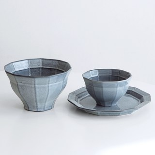 Roco Living Breeze 碗盤3件組, 碗 + 麵碗 + 圓盤, 1套, 天藍色