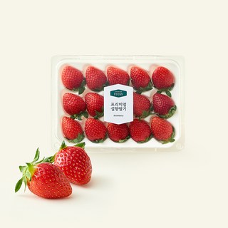 프리미엄 설향딸기, 380g, 1개