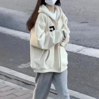 Dotif C 舒適刷毛連帽拉鍊外套