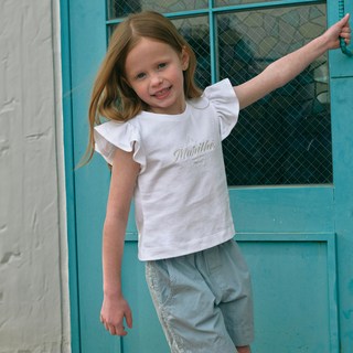 MaritheFrancoisGirbaud 女童ENFANT W荷葉邊T恤