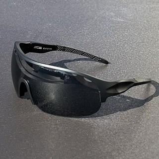 가빈 작은 얼굴형에 딱 맞춘 탄탄한 스타일호른 스포츠 선글라스 G101 + 360도 코패드 도수클립 세트, C1 블랙 + 블랙, 1세트