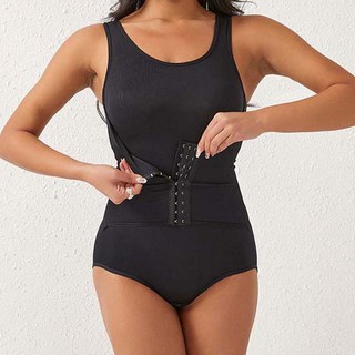 Twistar 加壓排扣馬甲塑身連體衣