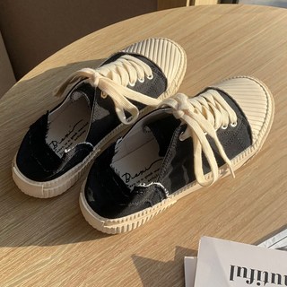 WinWin Company 復古格紋圓頭運動鞋 YT_RC990