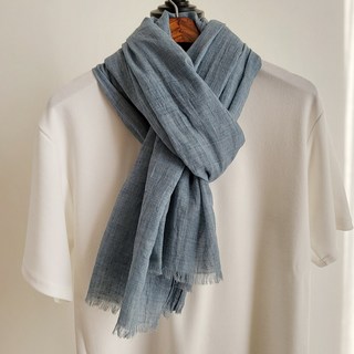 Vavisoo 素色棉質圍巾