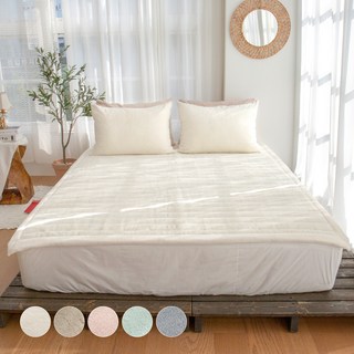 高級10mm絨毛超細纖維薄墊, 象牙白