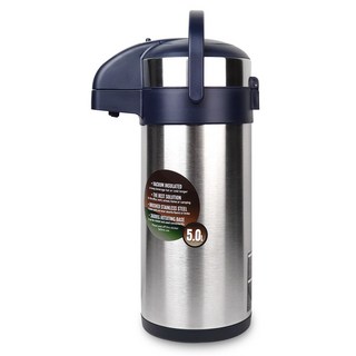 mir 按壓式真空熱水壺, 混色, 5L, 1個