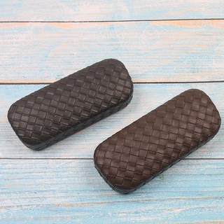 皮革方形眼鏡盒2件組