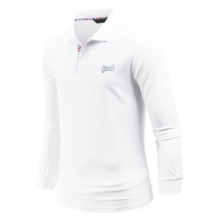DAKUANG 男士 Three Under 高爾夫長袖Polo衫 E06P7_ql4032