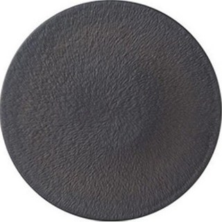 Modernji 簡約現代圓形餐盤, 黑色, 1個