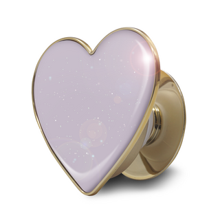 MODOT 金色邊框愛心手機支架, 珍珠薰衣草紫, 1個