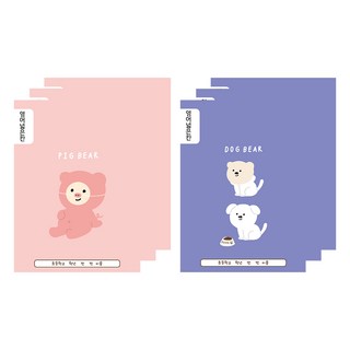 Artmore 小學英語寬格筆記本, 隨機出貨, 6入