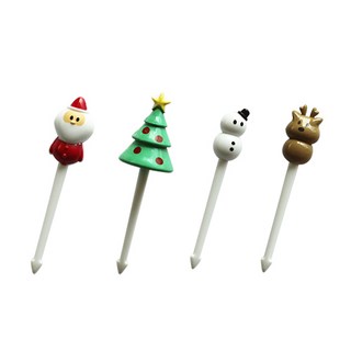 마루끼 크리스마스 도시락 픽 4종 세트 MP236, 1세트