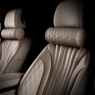 Vendict Shim ver2 汽車用記憶棉頸枕 太妃棕 2入, 2個, 太妃糖棕色