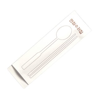 Food Print Tech 安心白色整合式餐具套, 1000件