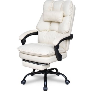 Byan 床型椅 電腦高級辦公用躺椅 k-001, 象牙白