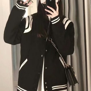 Goodif 女款Cookie寬鬆棒球外套