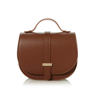 MCLANEE 女款斜背馬鞍包, 棕色