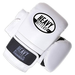 Heavy Hitter Hitman H1-G 魔鬼氈沙包拳擊手套, 1個, 白色