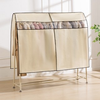 普凱 大型衣架防塵罩 衣架遮罩 保護套, 1個, 1入