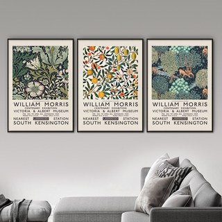 Funnies 名畫海報3件組 莫里斯A