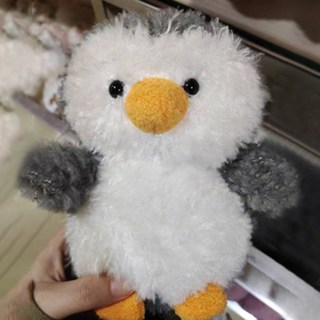 I'CLE 毛茸茸動物角色絨毛玩偶, 20cm, 1個, 企鵝