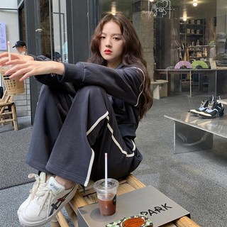 女款 Debro line 連帽日常訓練服上下套裝