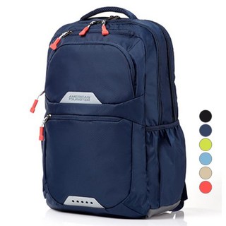 AMERICAN TOURISTER 美國旅行者 BRETT 後背包 QI561005, 墨藍色