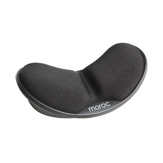 莫拉克 莫庫 高級滑鼠手腕靠墊, 黑色, 1個