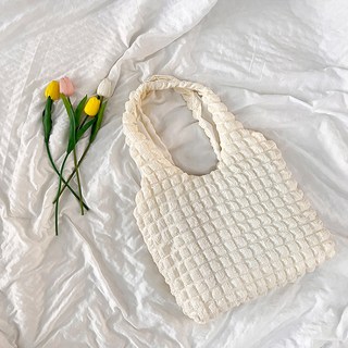 SORIDAL 女款 Dawson 格紋絎縫立體日常托特肩背包